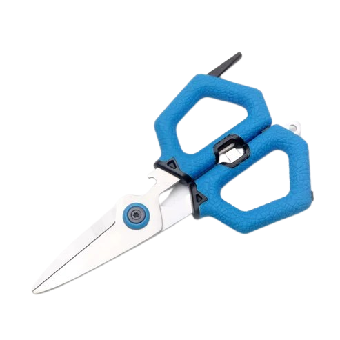 Compact Multifunctional Fishing Scissors