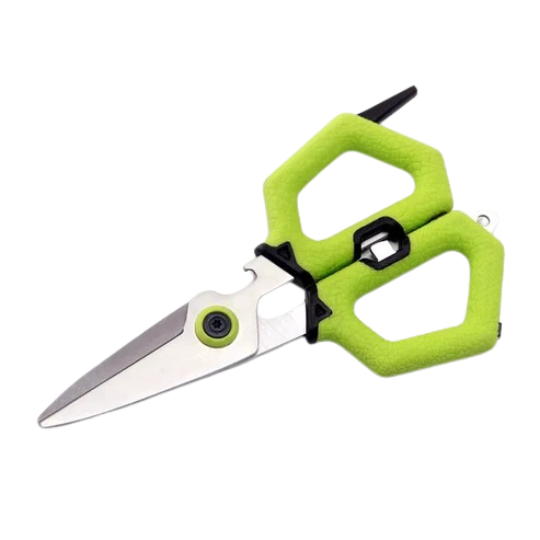 Compact Multifunctional Fishing Scissors